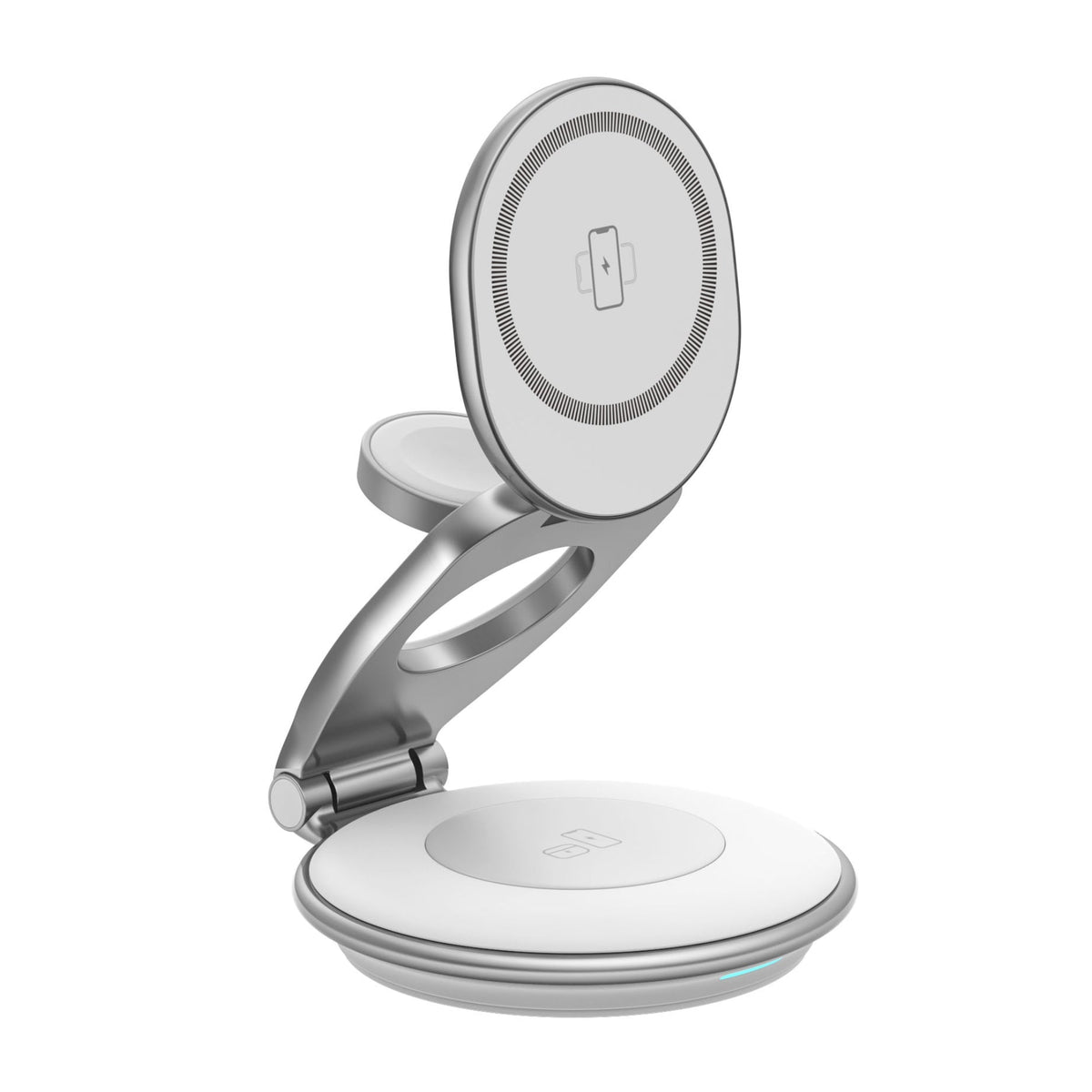 3-in-1 Foldable Rotatable Wireless Charging Stand - XNONA