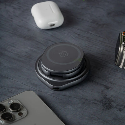 XNONA XN27 Qi 3-In-1 Foldable Magnetic Wireless Charging Station - XNONA