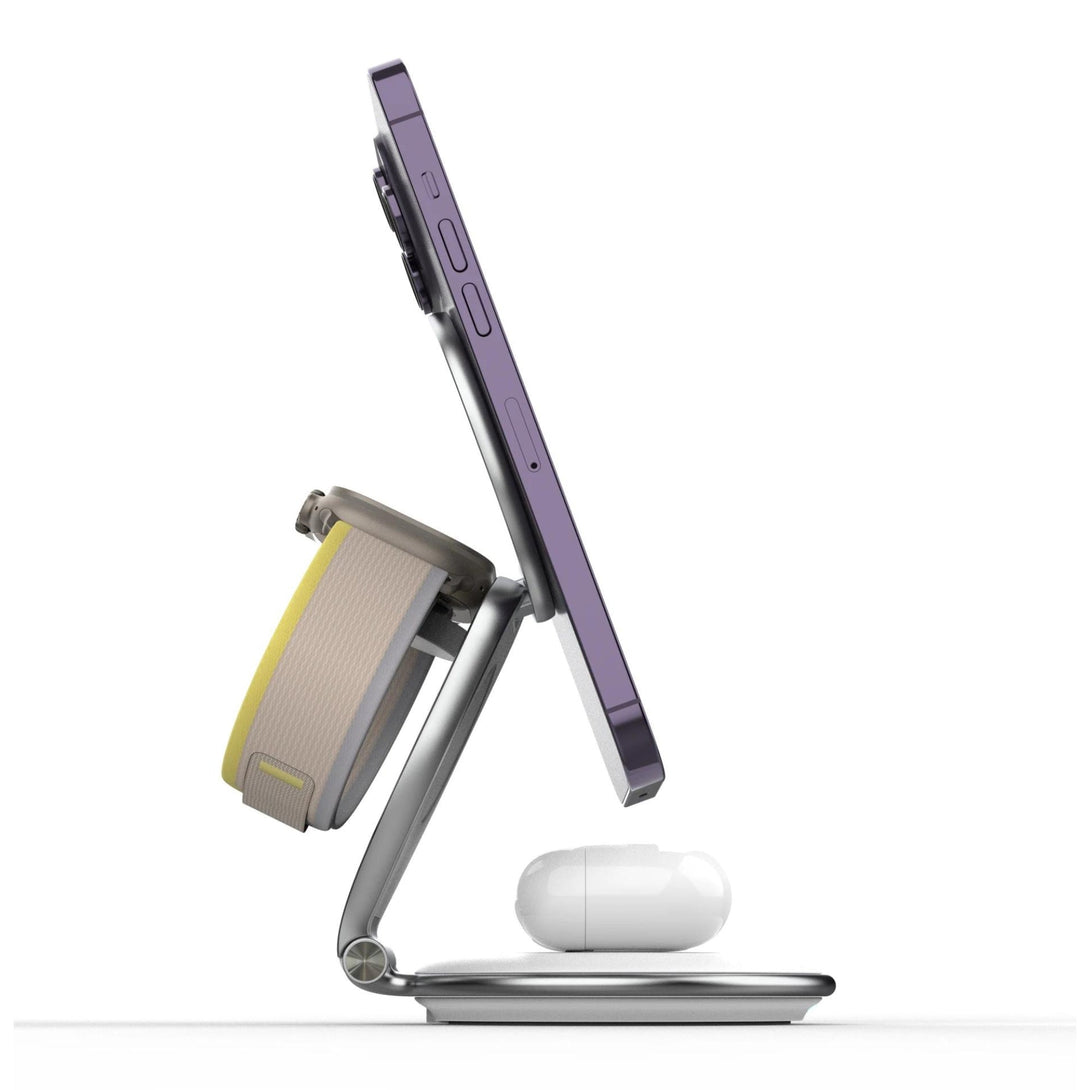 3-in-1 Foldable Rotatable Wireless Charging Stand - XNONA