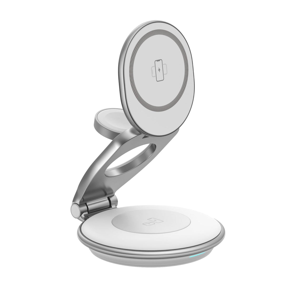 3-in-1 Foldable Rotatable Wireless Charging Stand - XNONA
